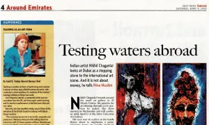 Gulf News Tabloid April 9 2005